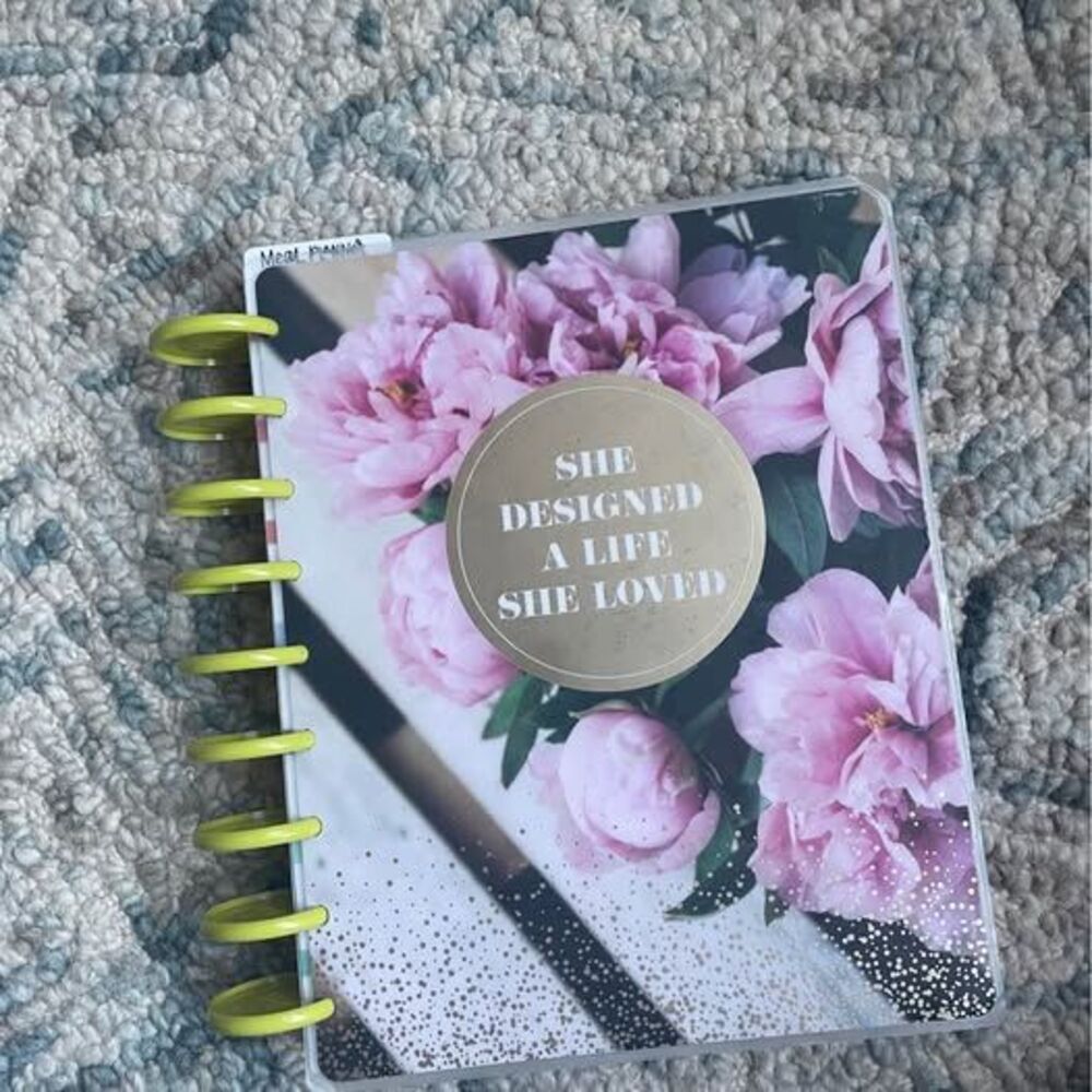 The Happy Planner Disc-Bound Meal Planner and Budget Organizer